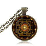 Szent Sri Yantra nyaklánc
