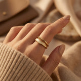 Bague Sculpturale en Or