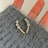 Időtlen Virágos Fülbevaló