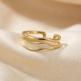 Bague Sculpturale en Or