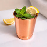 Livia Budapest bordázott rézpohár – 350 ml