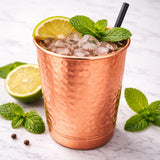 Livia Budapest kalapált tiszta rézpohár – 350 ml