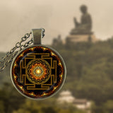 Szent Sri Yantra nyaklánc
